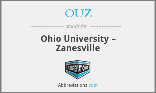 OUZ - Ohio University – Zanesville