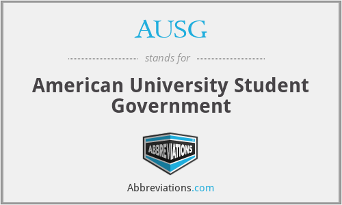What does AUSG stand for?