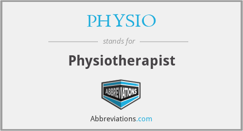 What does PHYSIO stand for?