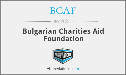 What does BCAF stand for?