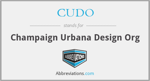 What does CUDO stand for?