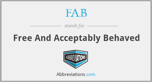 What does acceptably stand for?