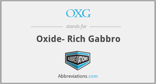 What does Gabbro stand for?