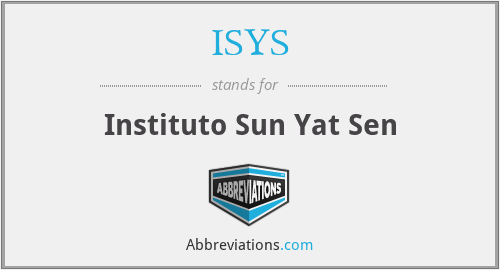 What does ISYS stand for?