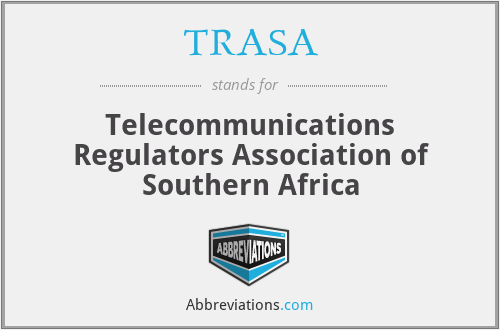 What does TRASA stand for?