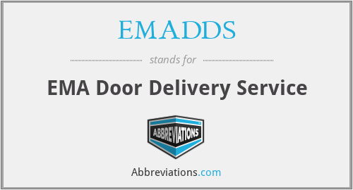 EMADDS - EMA Door Delivery Service