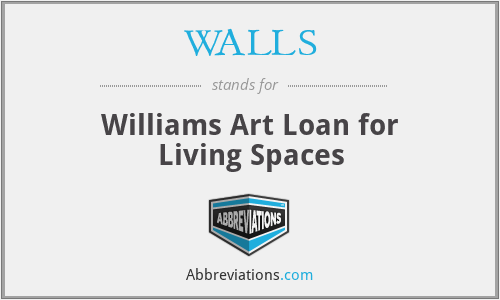 WALLS - Williams Art Loan for Living Spaces