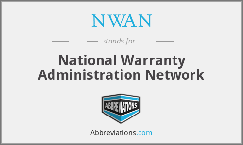 What does NWAN stand for?