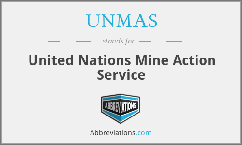 What does UNMAS stand for?