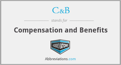 What does C&B stand for?