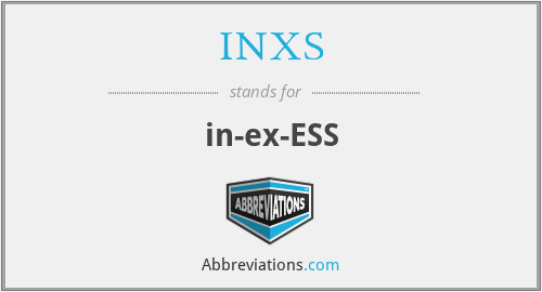 INXS - in-ex-ESS