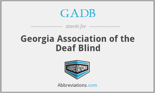 What does GADB stand for?
