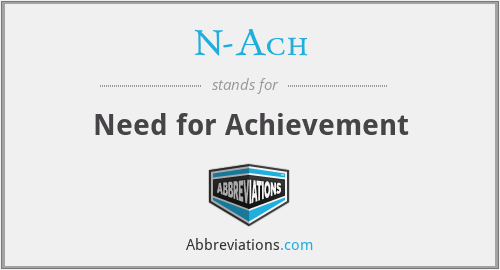 What does N-ACH stand for?