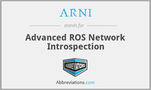 What does ARNI stand for?