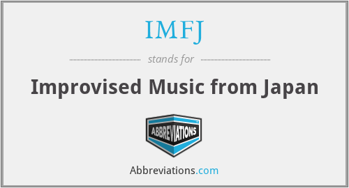What does IMFJ stand for?