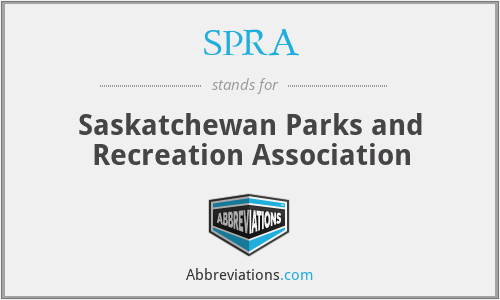 SPRA - Saskatchewan Parks and Recreation Association