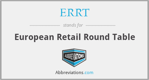 What does ERRT stand for?