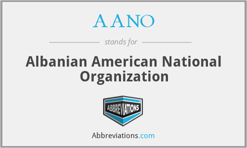 What does AANO stand for?