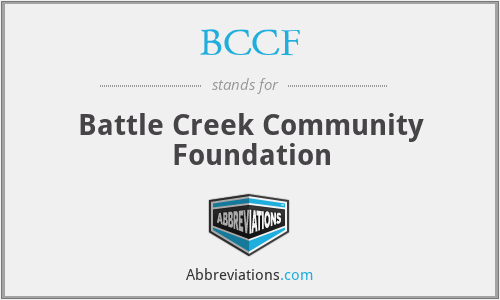 What does BCCF stand for?