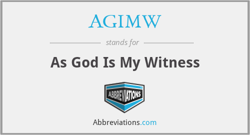 What does AGIMW stand for?