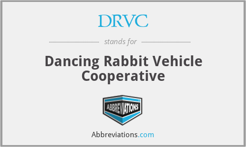 DRVC - Dancing Rabbit Vehicle Cooperative