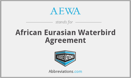 What does AEWA stand for?