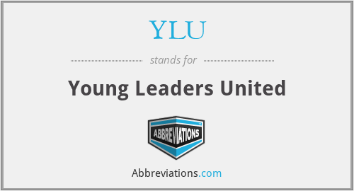 What does YLU stand for?