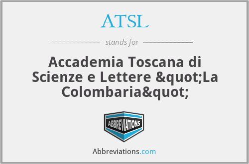 What does ATSL stand for?