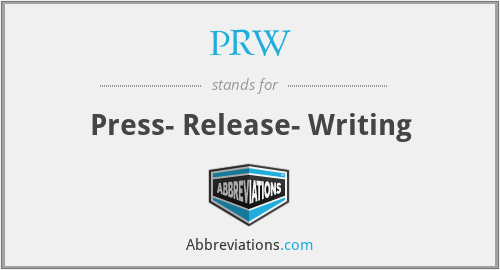 What does PRW stand for?