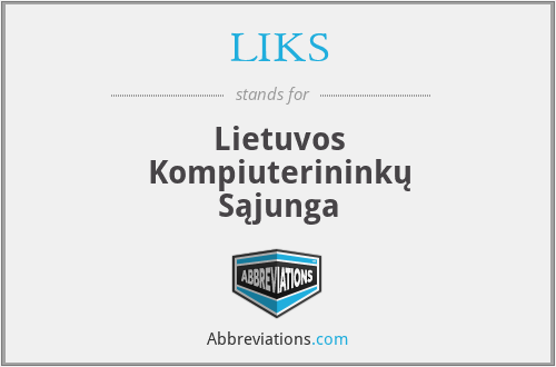 What does LIKS stand for?