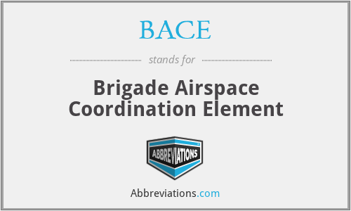What does BACE stand for?