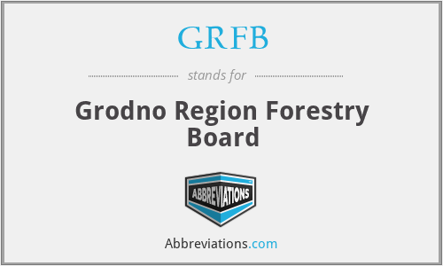 What does GRFB stand for?