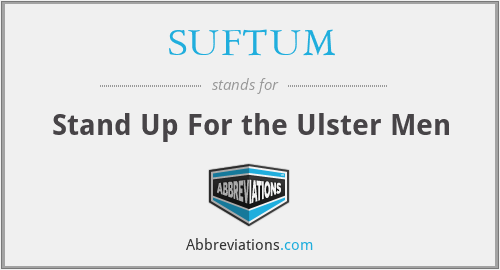 What does SUFTUM stand for?
