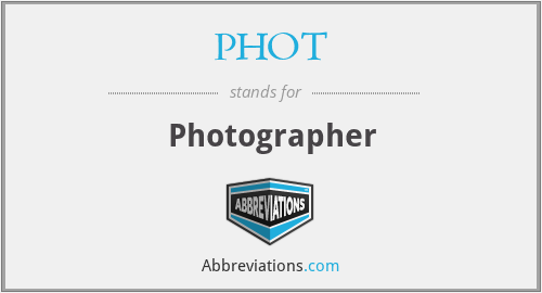 What does PHOT stand for?