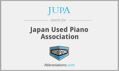 What does JUPA stand for?