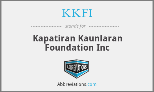 What does KKFI stand for?