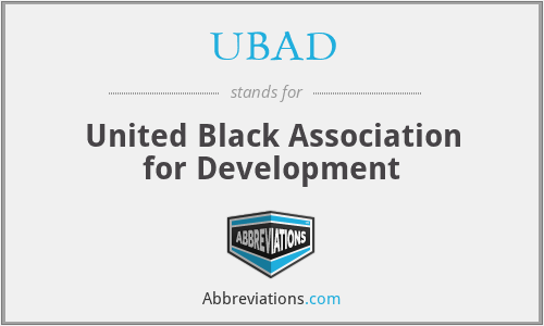 What does UBAD stand for?