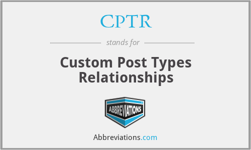 What does CPTR stand for?
