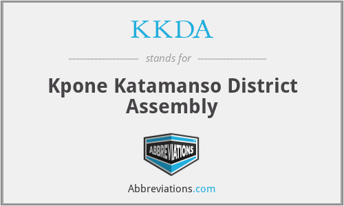 KKDA - Kpone Katamanso District Assembly