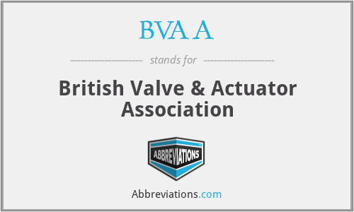 What does BVAA stand for?