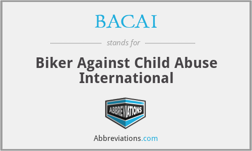 BACAI - Biker Against Child Abuse International