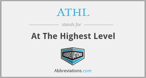 What does ATHL stand for?