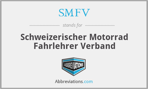 What does SMFV stand for?