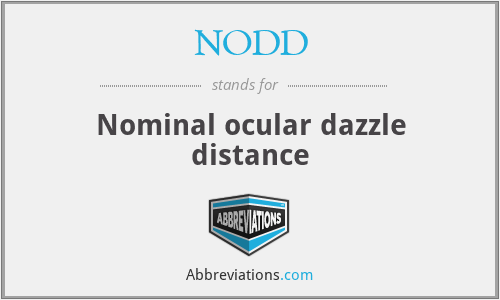 What does NODD stand for?