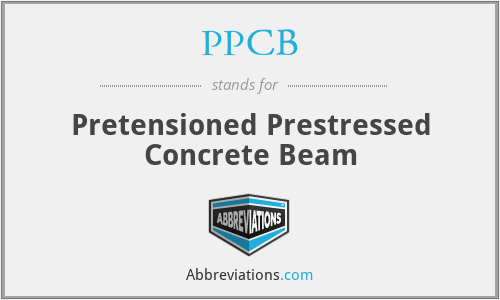 PPCB - Pretensioned Prestressed Concrete Beam