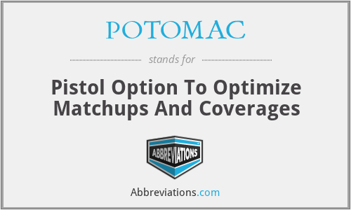 POTOMAC - Pistol Option To Optimize Matchups And Coverages