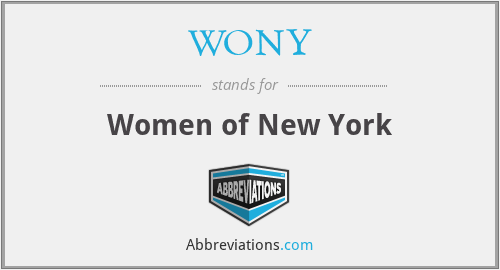 WONY - Women of New York