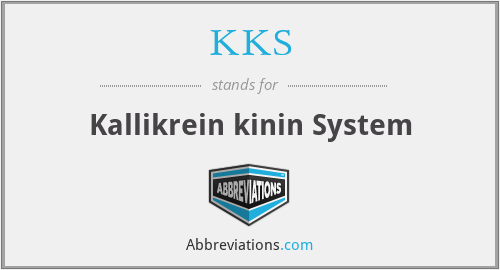 What does kinin stand for?