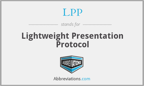 what is lightweight presentation protocol