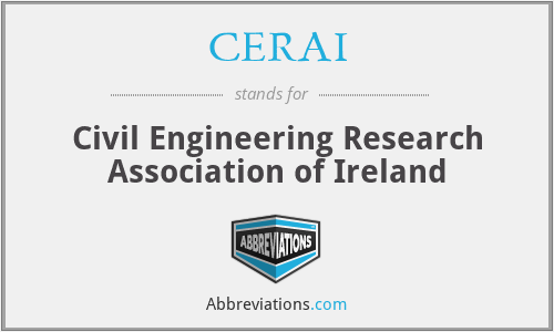 What does CERAI stand for?